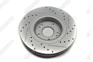 Диск тормозной передний перфорированный (комплект) Chery Tiggo 8 Pro Max арт.  204001231AA (UIDNU)