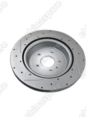 Диск тормозной задний перфорированный с насечками UIDNU (комплект) Lixiang L7, L9