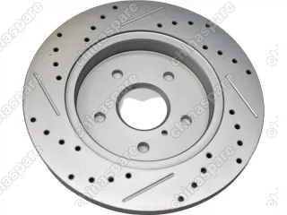 Диски тормозные задние перфорированные с насечками Changan CS75 4WD