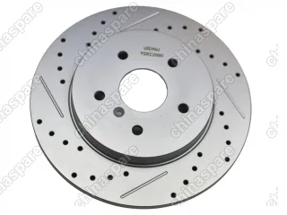 Диски тормозные задние перфорированные с насечками Changan CS75 4WD