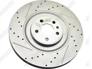 Диски тормозные передние с насечками перфорированные UIDNU ZEEKR 001