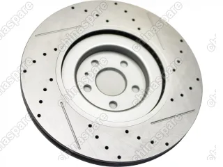 Диски тормозные передние с насечками перфорированные UIDNU ZEEKR 001