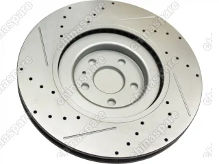 Диски тормозные передние с насечками перфорированные UIDNU ZEEKR 001