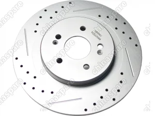 Диск тормозные задние UIDNU перфорированные с насечками Omoda C5