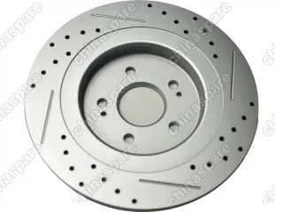 Диск тормозные задние UIDNU перфорированные с насечками Omoda C5