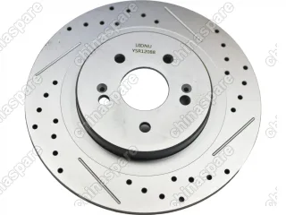 Диск тормозные задние UIDNU перфорированные с насечками Omoda C5