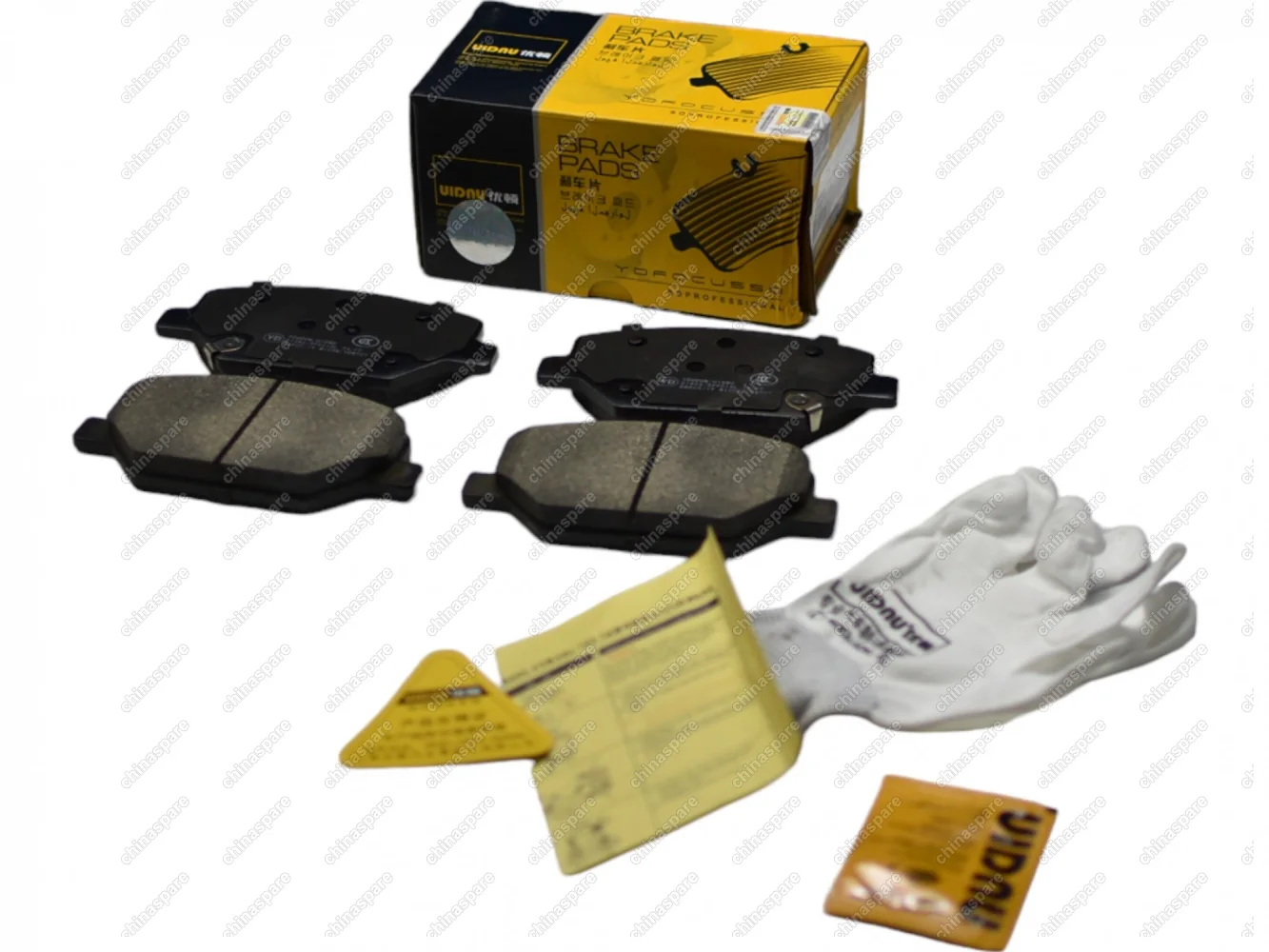 Колодки тормозные передние керамические UIDNU Opel Insignia B 18- / Opel Astra K