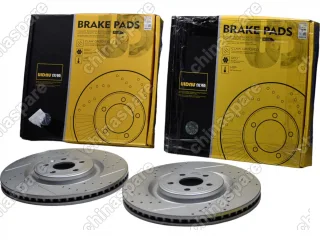 Диски тормозные передние перфорированные с насечками UIDNU ZEEKR 001