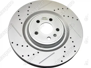 Диски тормозные передние перфорированные с насечками UIDNU ZEEKR 001