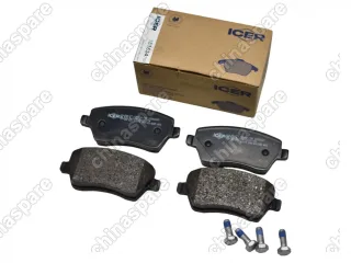 Колодки тормозные передние ICER Renault Duster, Almera / Lada Vesta, Largus