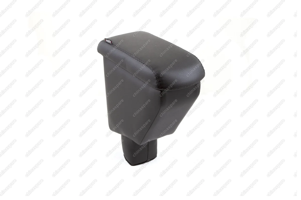 Автоподлокотник RESTIN для CHEVROLET Cobalt II; RAVON R4, 2011-2015, черный, экокожа