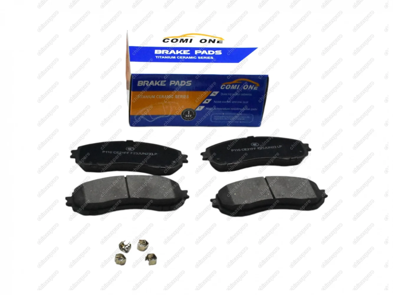 Колодки тормозные передние Comi One CHANGAN RAETON / LIFAN MURMAN