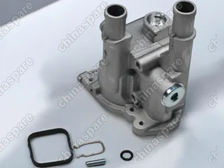 Алюминиевый корпус термостата Chevrolet Aveo, Lacetti, Cruze, Astra (уценка)