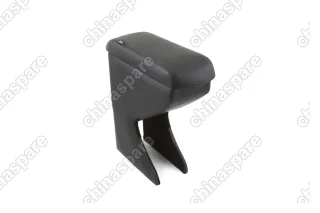 Автоподлокотник RESTIN для LADA Granta, 2012-; DATSUN on-DO, 2014-; DATSUN mi-DO, 2015-; LADA Kalina, 2012-, черный, экокожа, удлиненный