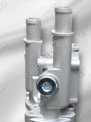 Алюминиевый корпус термостата Chevrolet Aveo, Lacetti, Cruze, Astra (уценка)