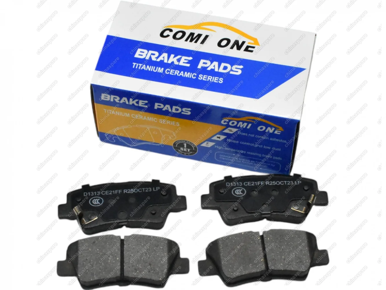 Колодки тормозные задние керамические Geely Atlas, Atlas Pro 2020- / Emgrand 7