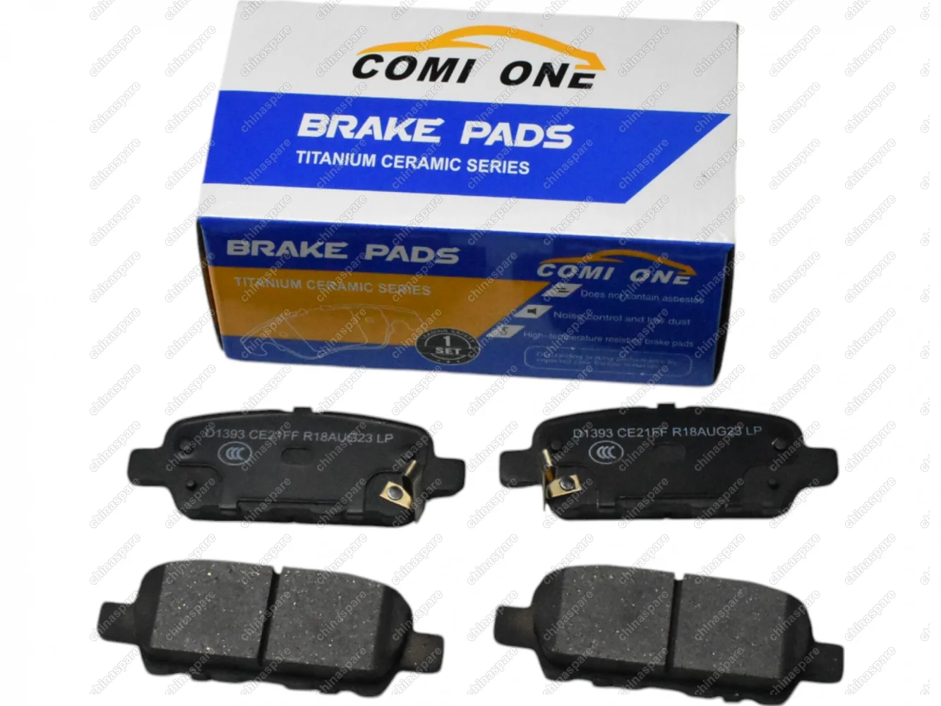 Колодки тормозные керамические Comi One Nissan Teana I-II (J31-J32) 03-, X-Trail(T30-T32) 01-