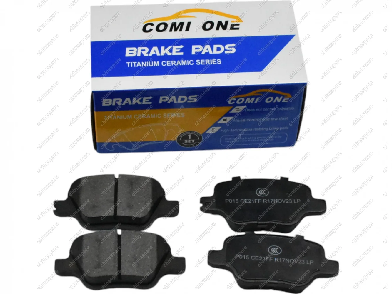 Колодки тормозные задние Comi One Lifan Murman