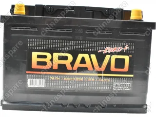 Аккумулятор AKOM Bravo 74Ah/650 (плюс справа) Haval F7 / Jolion (277x175x190)