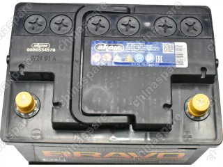 Аккумулятор АКОМ Bravo 60Ah/480 (плюс справа) Geely Coolray / Changan CS55 / Chery Tiggo 7 Pro, 4 Pro / FAW Besturn X80