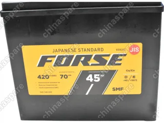 Аккумулятор АКОМ Forse 45Ah/420 (плюс справа) Geely MK, MK Cross (235x127x220)