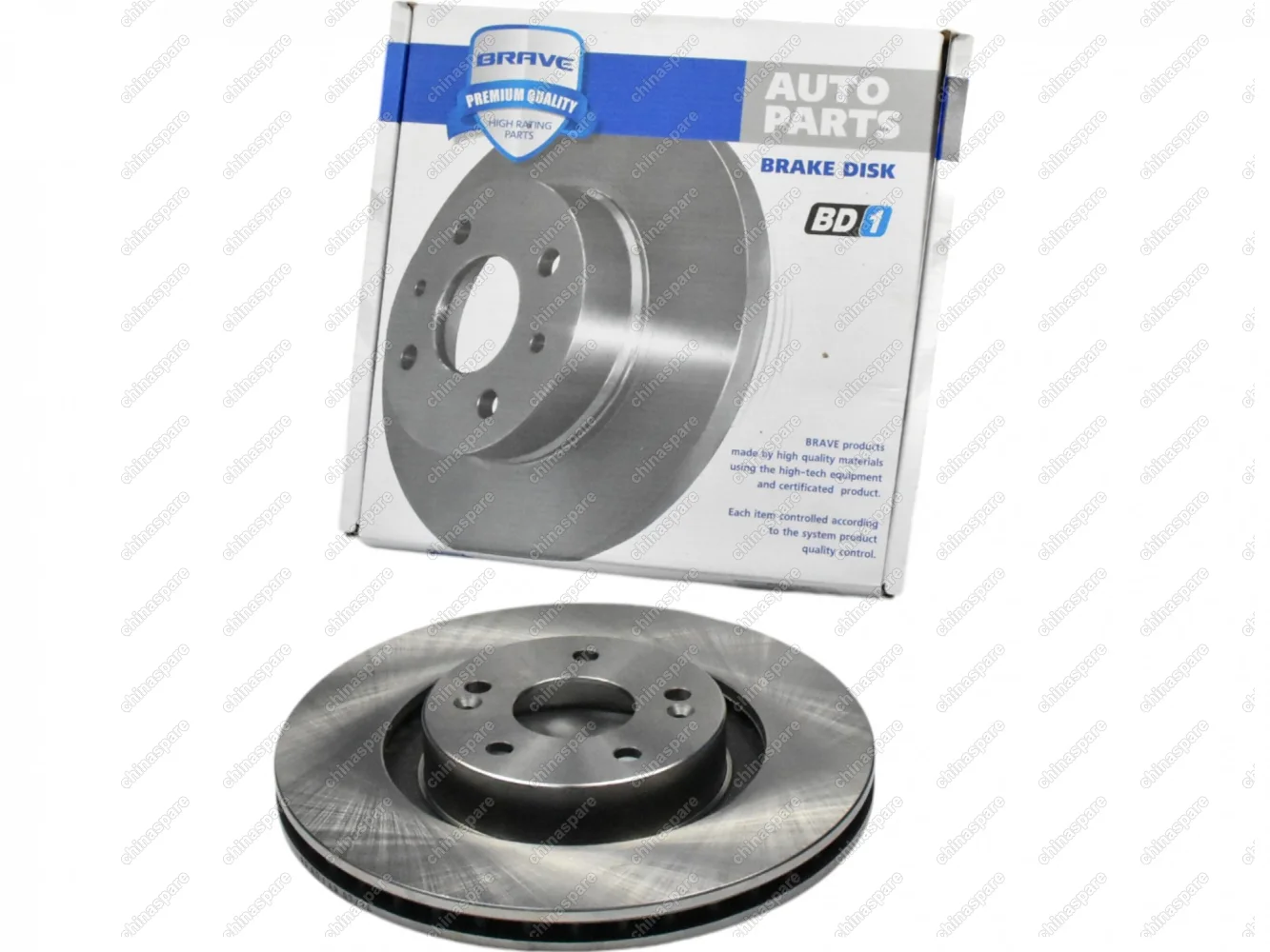 Диск тормозной передний BRAVE Chery Tiggo 7Pro / Tiggo8 / Tiggo 8Pro / Exeed LX