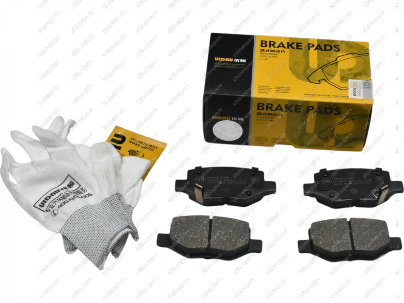 Колодки тормозные задние UIDNU Geely Coolray