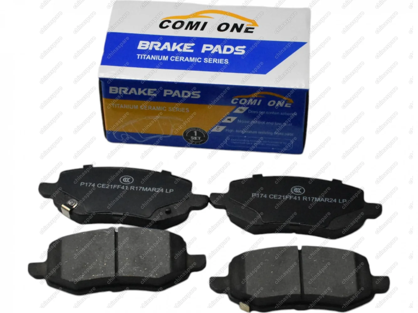 Колодки тормозные задние Comi One Great Wall Poer / Tank 300 / Tank 500