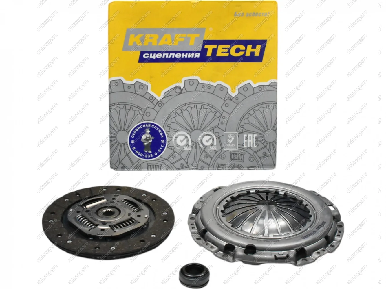 КОМПЛЕКТ СЦЕПЛЕНИЯ CITROEN BERLINGO/C3/C4/C5/PARTNER 206/207/307/308 1.6D-2.0D 02-