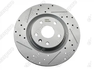 Диски тормозные передние (комплект) UIDNU (перфорированные, с насечками) Geely Okavango VX-11