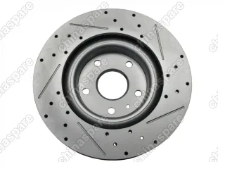 Диски тормозные передние (комплект) UIDNU (перфорированные, с насечками) Geely Okavango VX-11