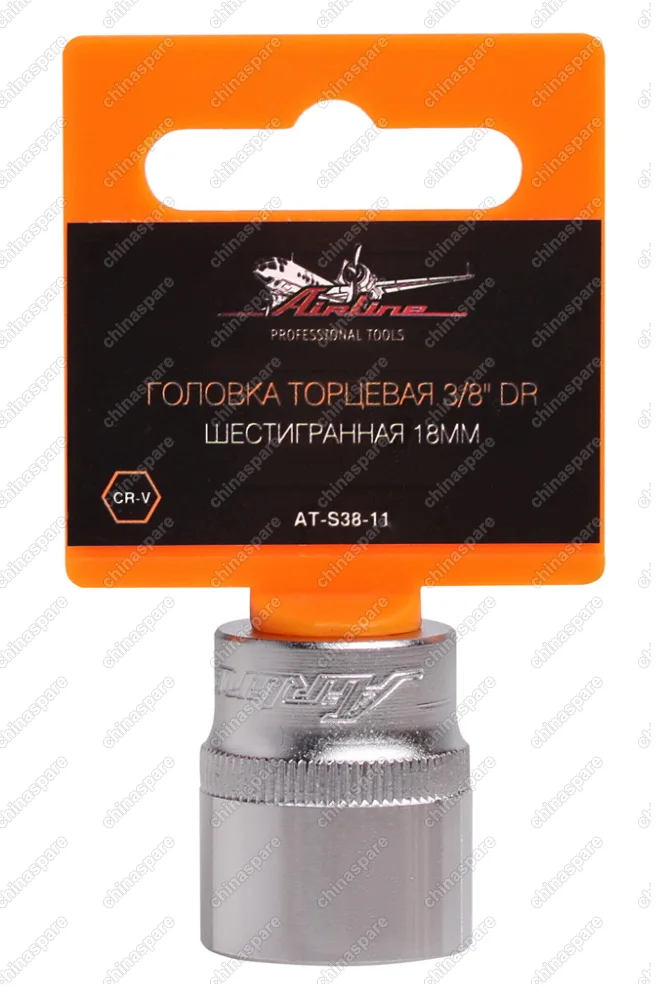 Головка торцевая 3/8 дюйма DR шестигранная 18мм