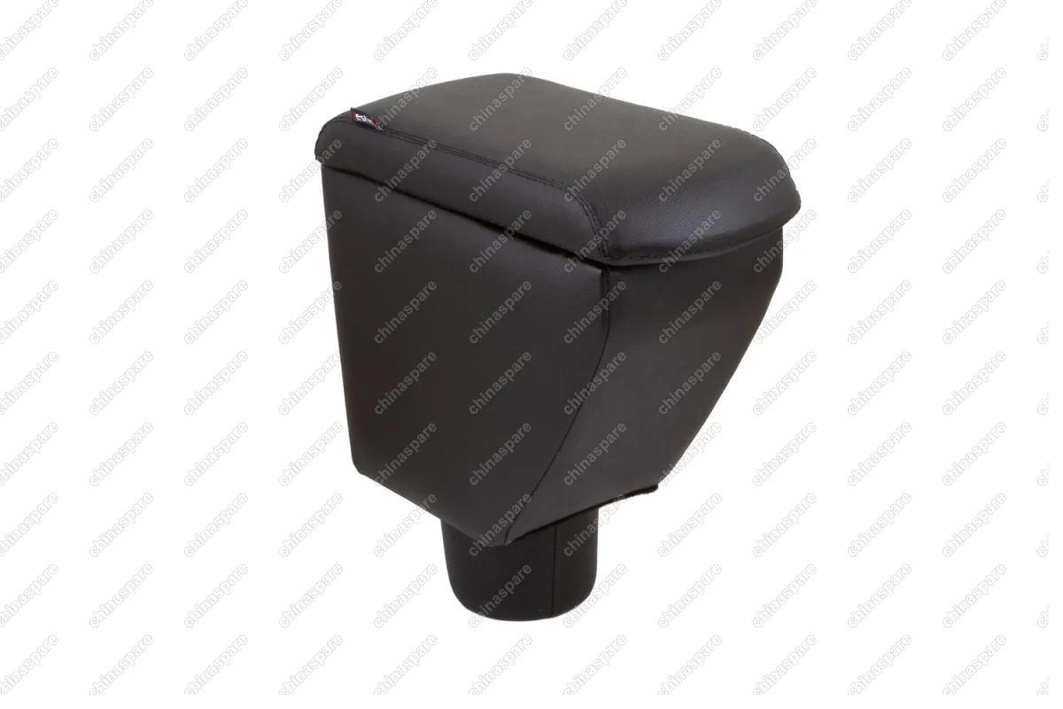 Автоподлокотник RESTIN для HYUNDAI Getz, 2002-2011, черный, экокожа