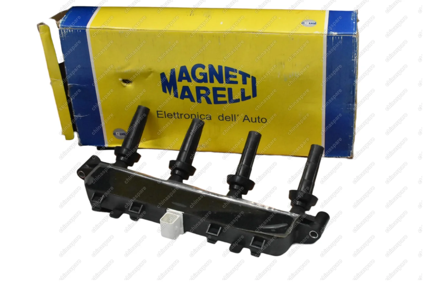 Катушка зажигания Citroen C2 C3 /Berlingo/Peugeot 106 206 306 Partner 1.1I-1.6I 93- Magneti Marelli