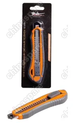 Нож с выдвижным сменным лезвием 18мм