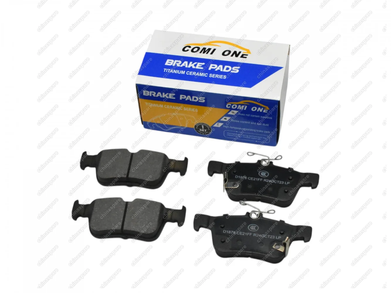 Колодки тормозные задние (Ceramic) Comi One Changan CS55 UNI-T / CS55 / CS35 Plus EPB / Haval H4 / F5 / VV7 / H7 New