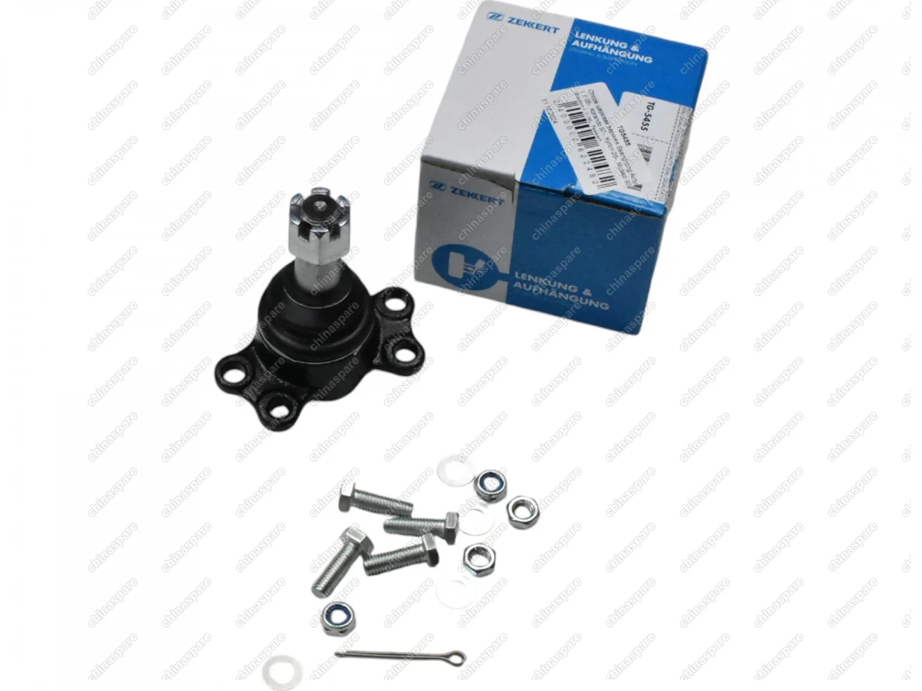 Опора шаровая верхняя Zekkert SsangYong Actyon I, II 05- / Korando 97- / Kyron 05- / Musso 93- / Rexton I, II 06-