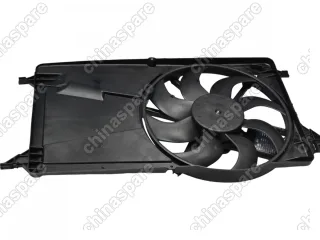 Электровентилятор охлаждения с кожухом Ford Focus II (05-) 1.8i/2.0i (уценка)