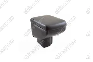 Автоподлокотник RESTIN для CHEVROLET Niva, 2009-, черный, экокожа