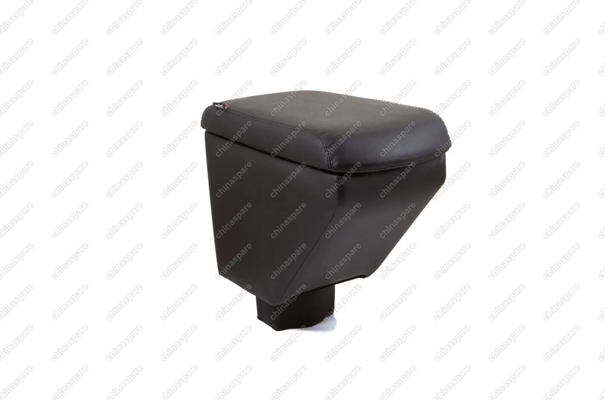 Автоподлокотник RESTIN для SKODA Yeti, 2009-2014, черный, экокожа