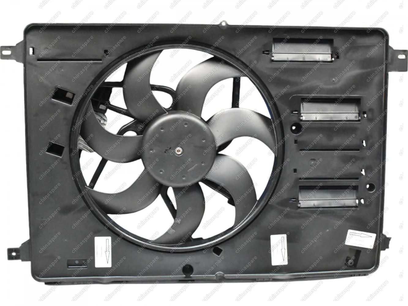 Вентилятор радиатора Volvo XC60 2008- / Volvo XC70 2007- / Volvo S80 2006- (с блоком) (уценка)