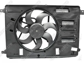 Вентилятор радиатора Volvo XC60 2008- / Volvo XC70 2007- / Volvo S80 2006- (с блоком) (уценка)