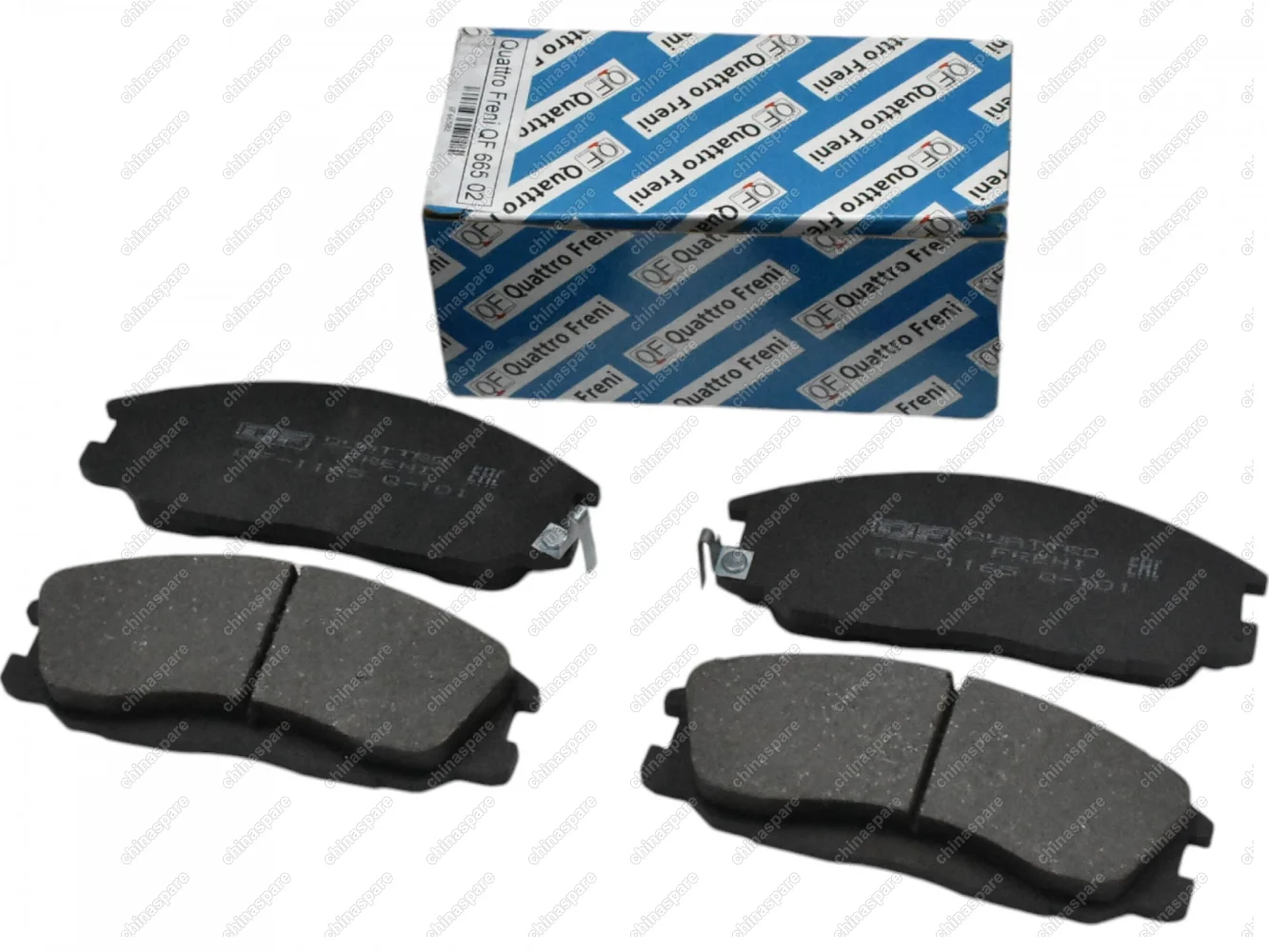 Колодки тормозные передние Quattro Freni Zotye T600