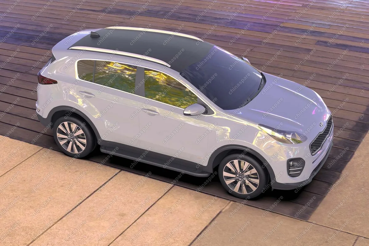 AFZDAALKSP1601 Комплект алюминиевых порогов Arbori Optima Black 1700 для KIA Sportage 2016-нв