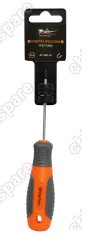 Отвертка крестовая с эргономичной рукояткой PH0*75мм