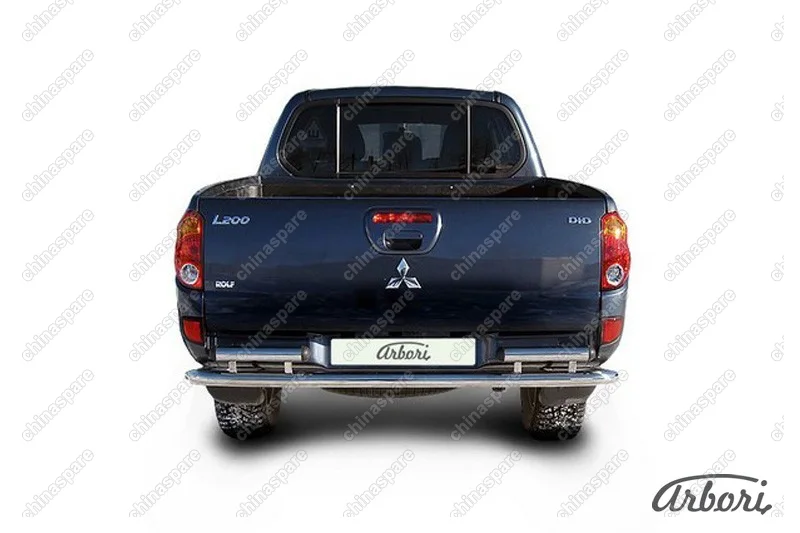 AFZDAML14 Защита заднего бампера d57 Arbori нерж. сталь для MITSUBISHI L200 2006-2015