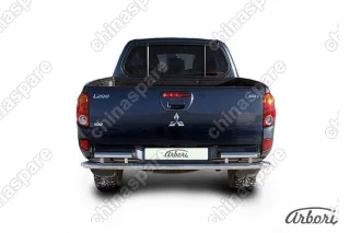 AFZDAML14 Защита заднего бампера d57 Arbori нерж. сталь для MITSUBISHI L200 2006-2015