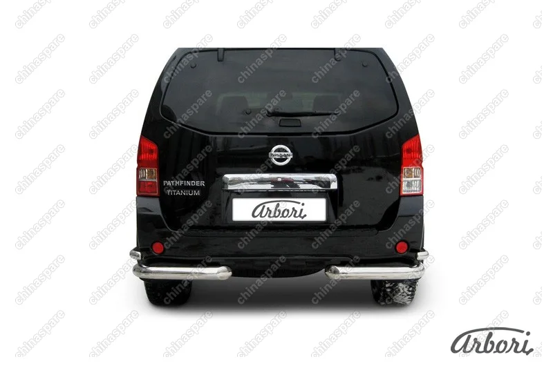 AFZDANIP1109 Уголки d76+d42 двойные Arbori нерж. сталь для Nissan PATHFINDER 2011-2014