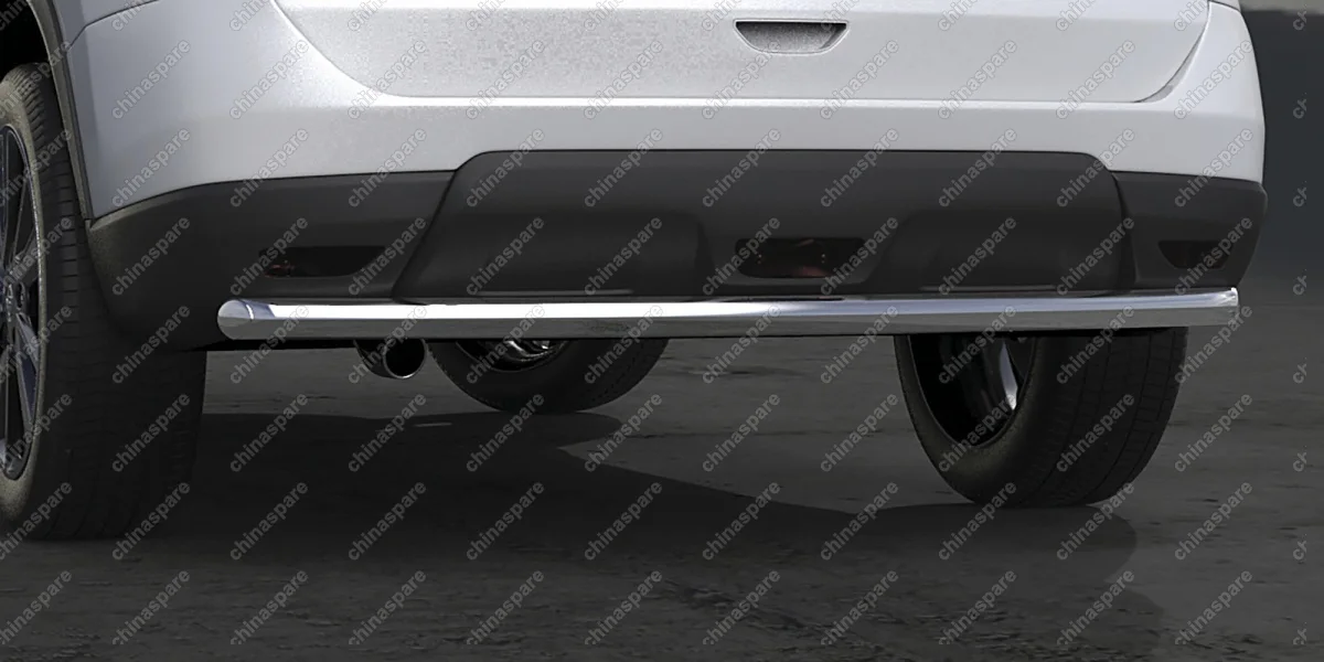 AFZDANXT1509 Защита заднего бампера d57 Arbori нерж. сталь для NISSAN X-Trail 2015-нв