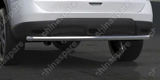 AFZDANXT1509 Защита заднего бампера d57 Arbori нерж. сталь для NISSAN X-Trail 2015-нв